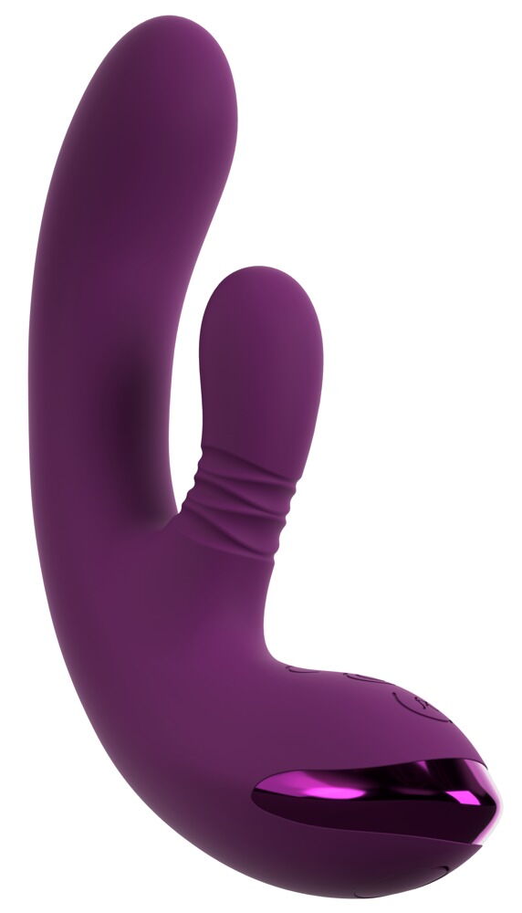 Rabbitvibrator mit doppelter Nodding-Funktion