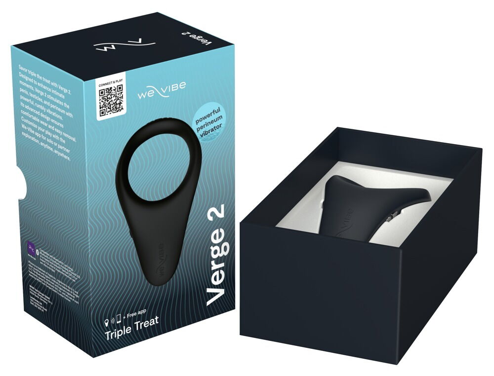 Vibro-Penisring „Verge 2“ mit Perineum-Stimulator