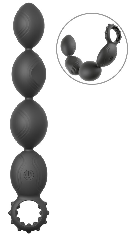 Analkugelstrang mit Tiefen-Vibration in 10 Modi