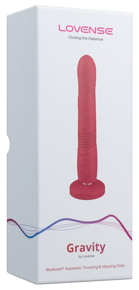Stoßvibrator „Gravity“ mit abnehmbarem Saugfuß
