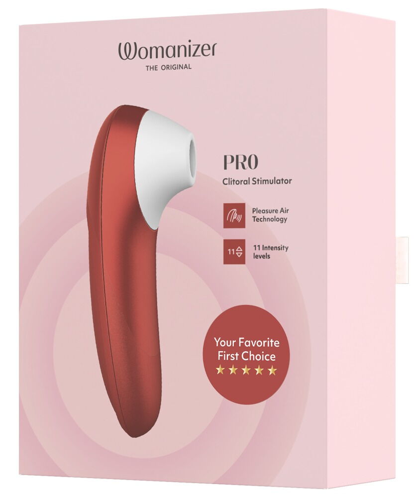Pulsator „Womanizer Pro“ mit 11 Intensitätsstufen