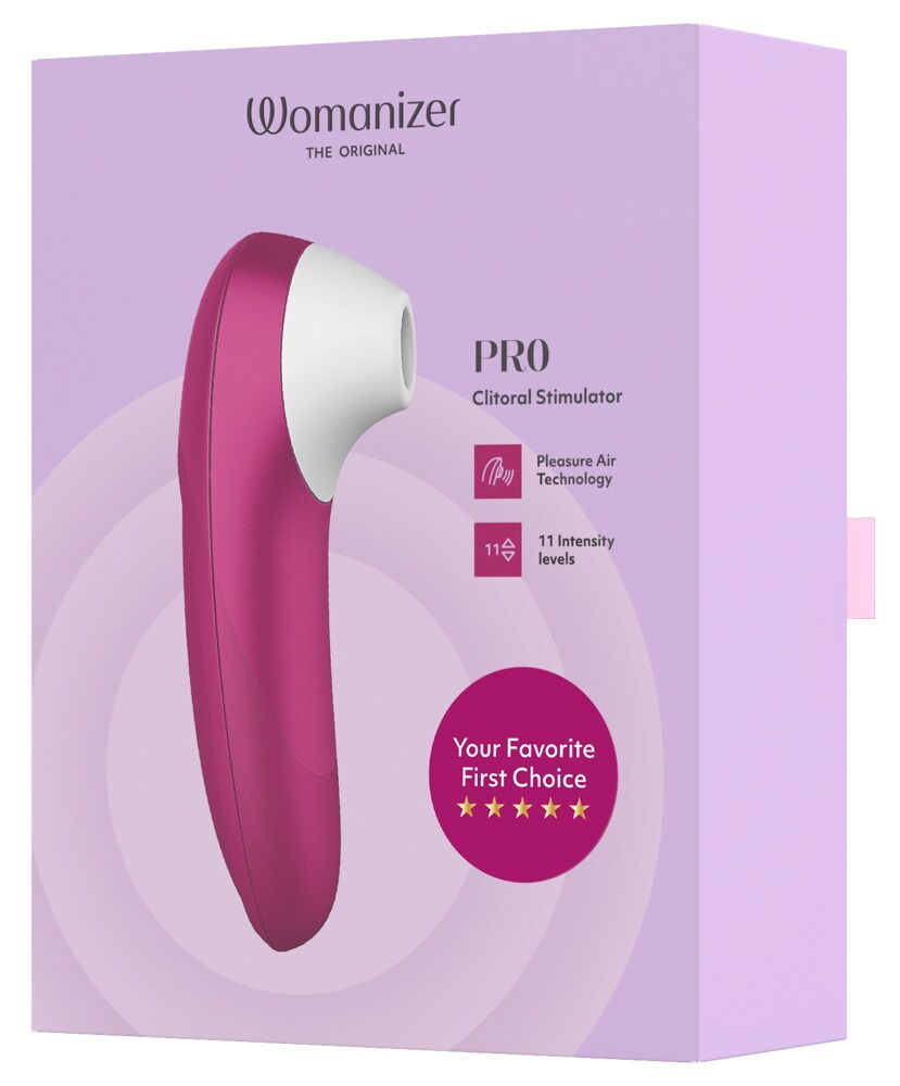 Pulsator „Womanizer Pro“ mit 11 Intensitätsstufen