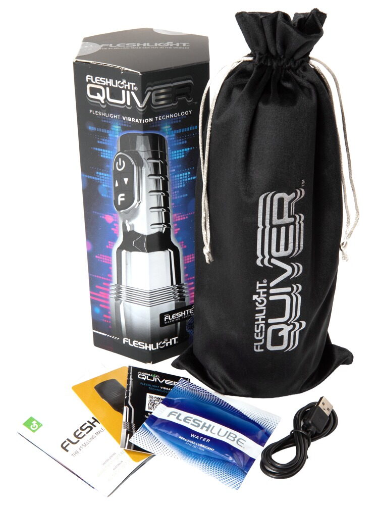 Masturbator „Quiver“ mit Vibration und Wärme