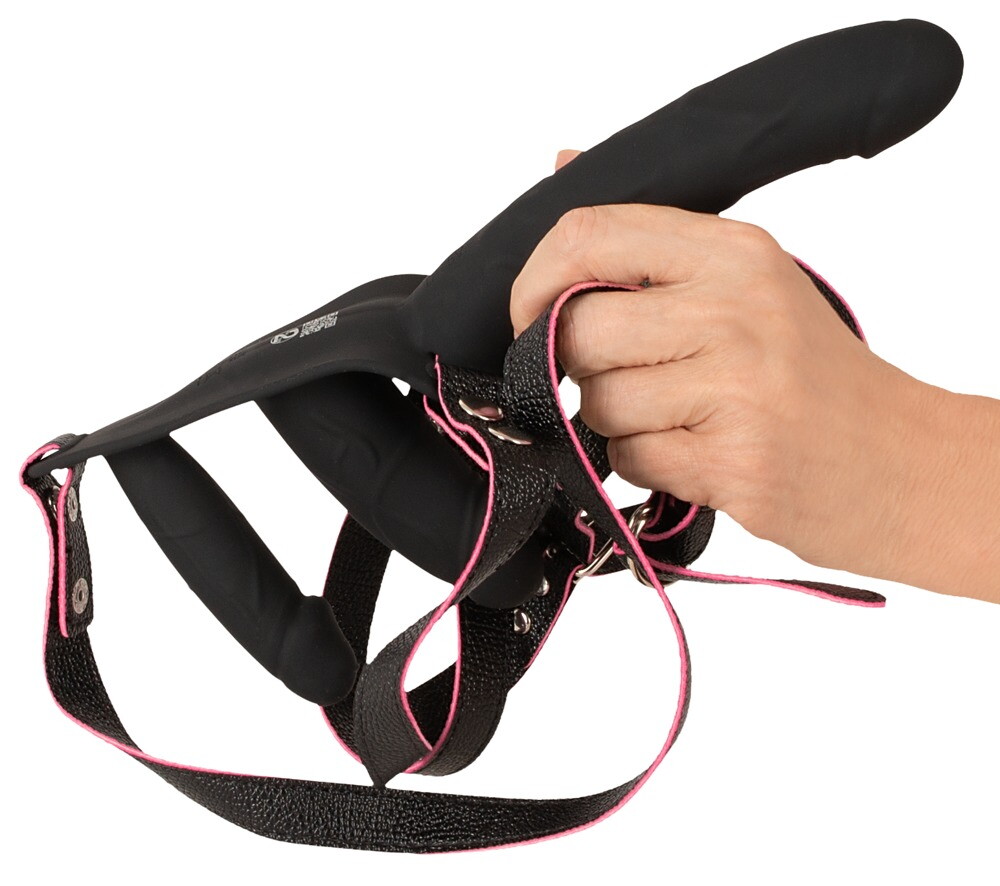 Strap-on „RC Double Inside“ mit 3 Vibratoren