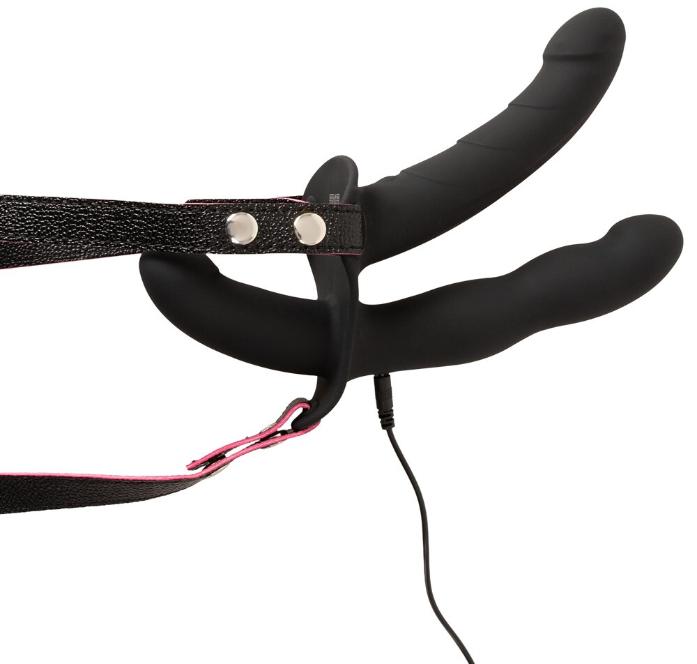 Strap-on „RC Double Outside“ mit 3 Vibratoren