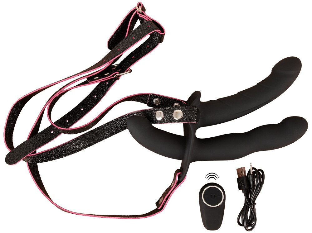 Strap-on „RC Double Outside“ mit 3 Vibratoren