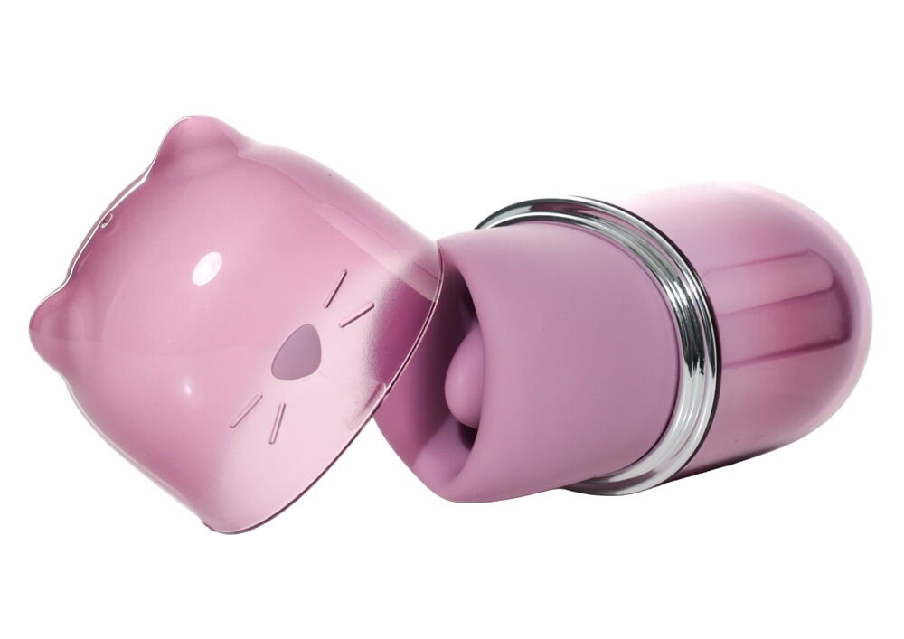 Auflegevibrator „Klitty“ mit Leck- und Saugfunktion