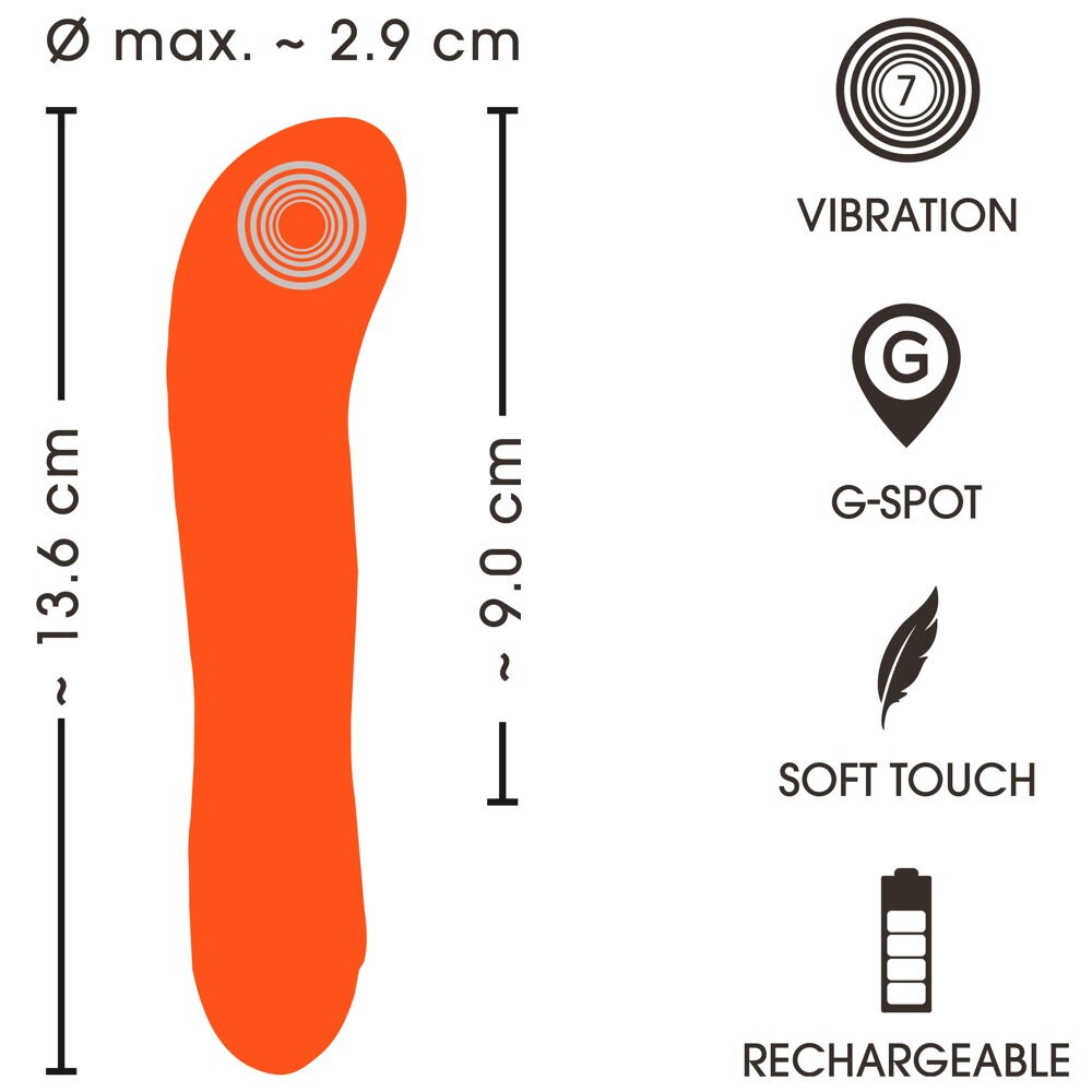 Minivibrator „G-Punkt“ mit 7 Vibrationsmodi