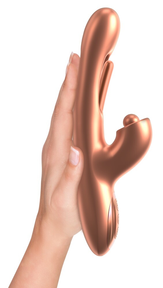 Rabbitvibrator „be in Motion“ mit Flicking Tongue