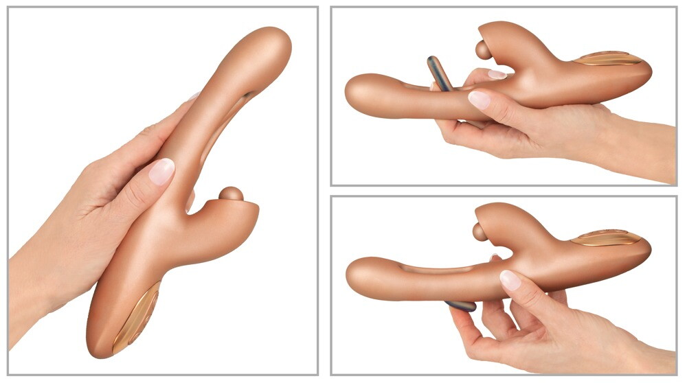 Rabbitvibrator „be in Motion“ mit Flicking Tongue