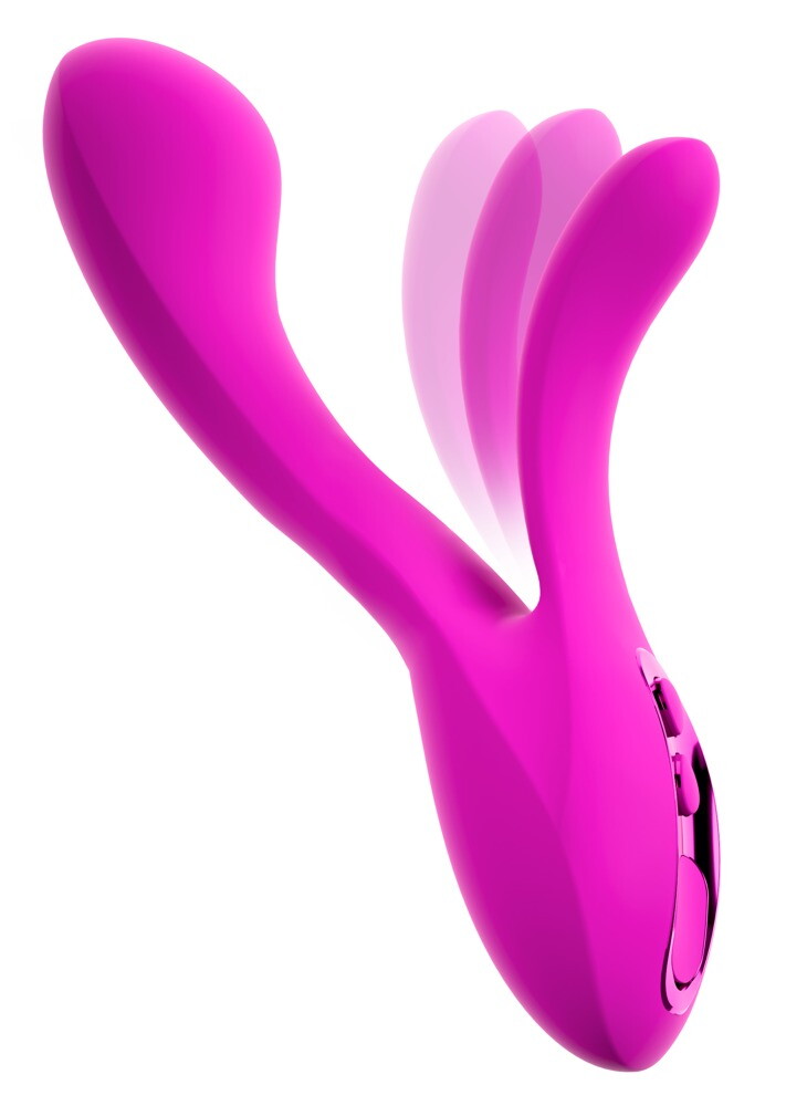 Doppelvibrator „Flexible Function be Temping“ mit 2 x 10 Vibrationsmodi