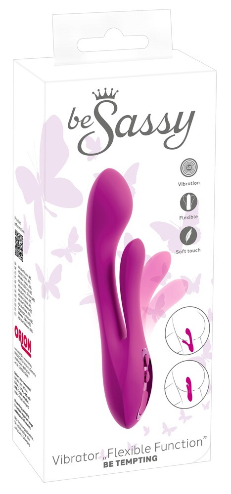 Doppelvibrator „Flexible Function be Temping“ mit 2 x 10 Vibrationsmodi