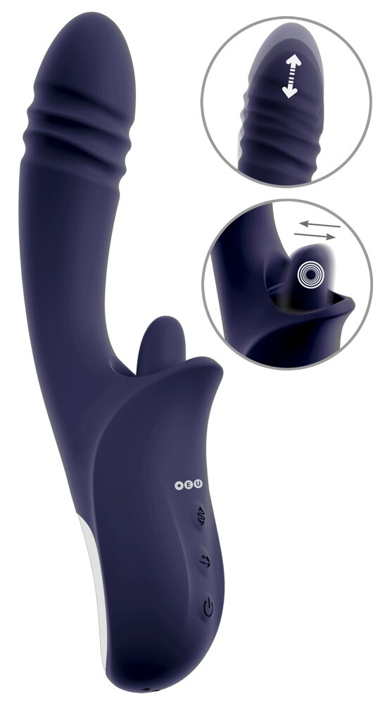 Stoßvibrator „be Seductive“ mit Vibro-Zunge für Klitoris