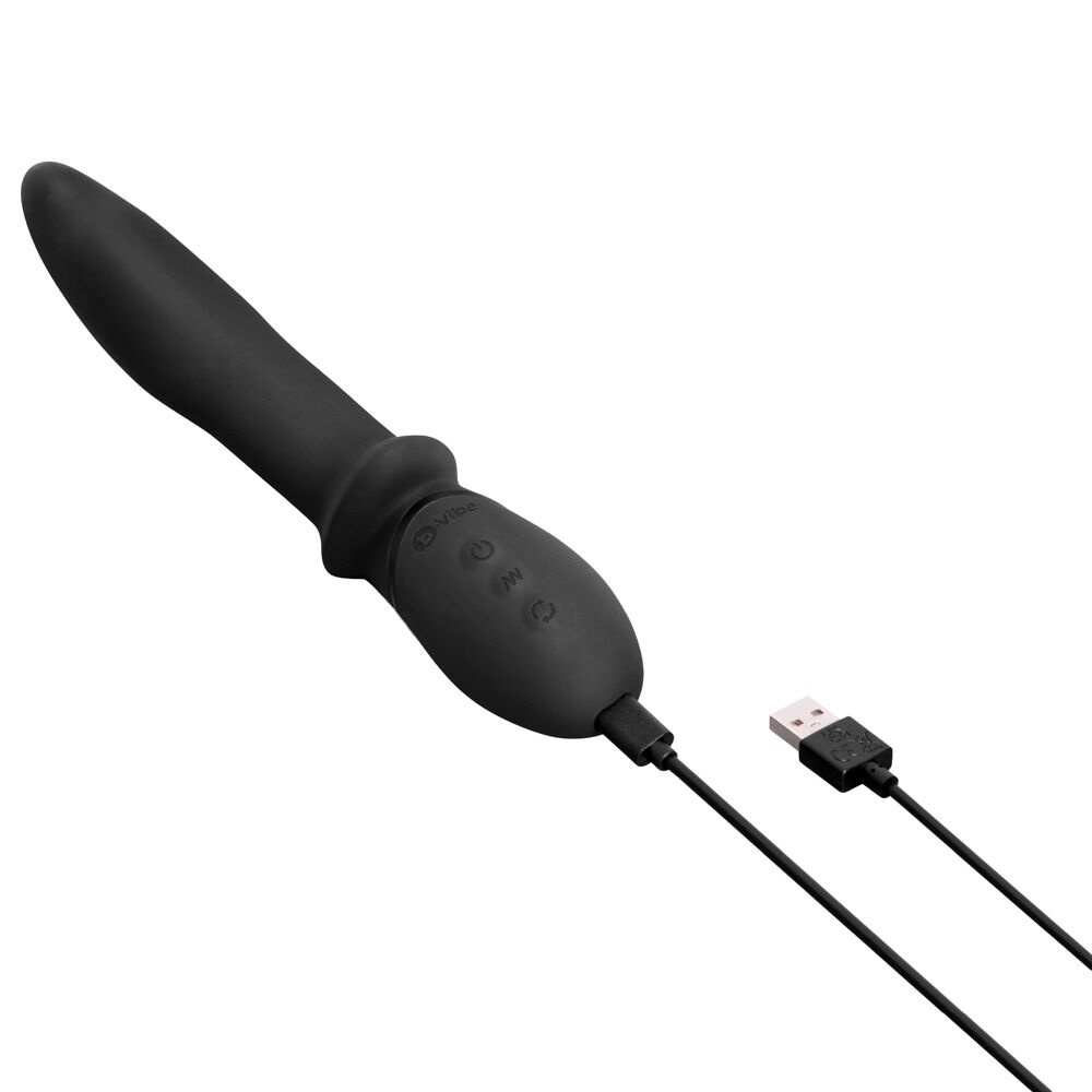 Analvibrator „Rimming P-Spot“ mit rotierenden Massageperlen