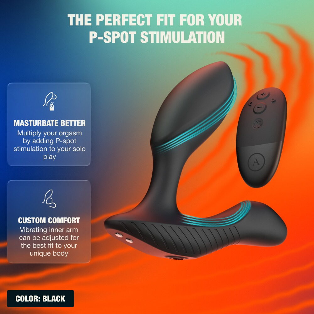 Analvibrator „Perk“ mit Fernbedienung