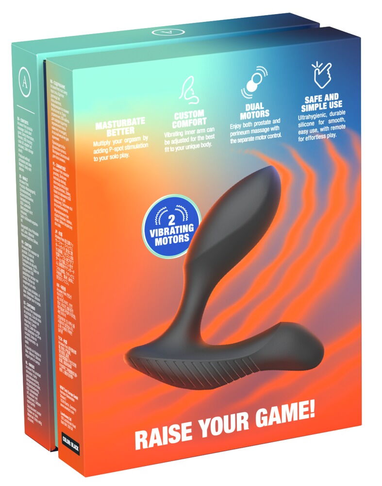 Analvibrator „Perk“ mit Fernbedienung