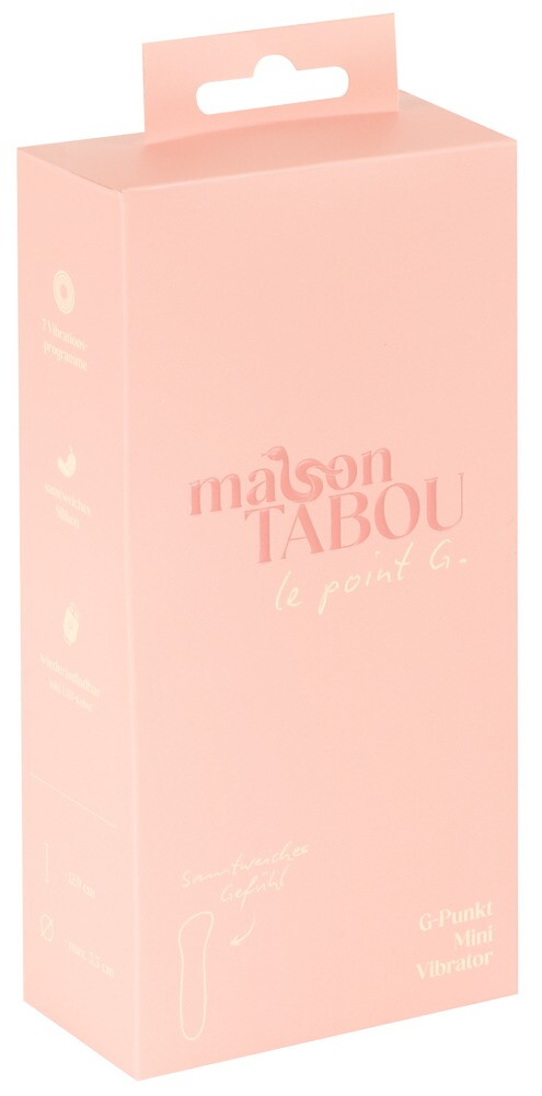 Minivibrator „Maison Tabou“ mit starker Vibration (7 Modi)