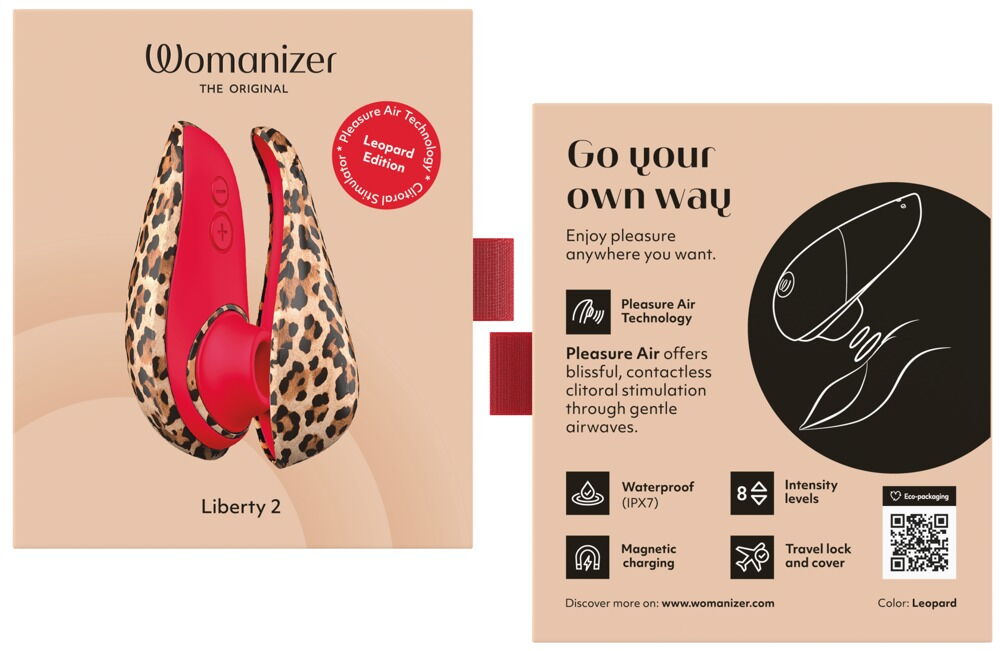 Pulsator „Womanizer Liberty 2“ mit 8 Intensitätsstufen