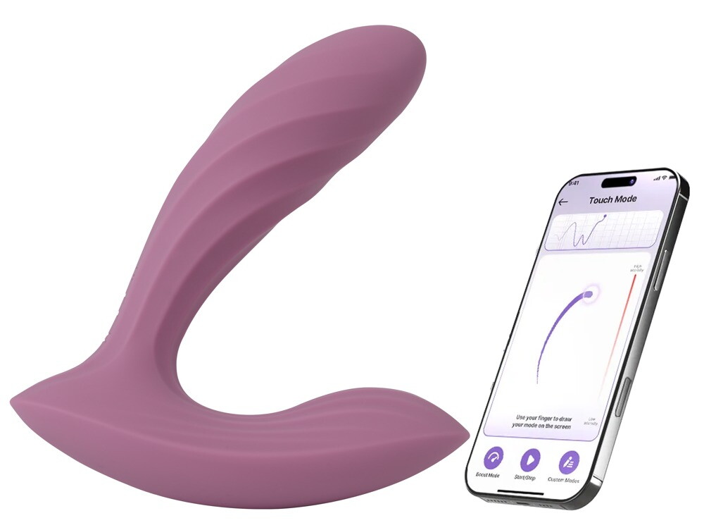 Panty-Vibrator „Erika Plus“ mit Stoß-Funktion