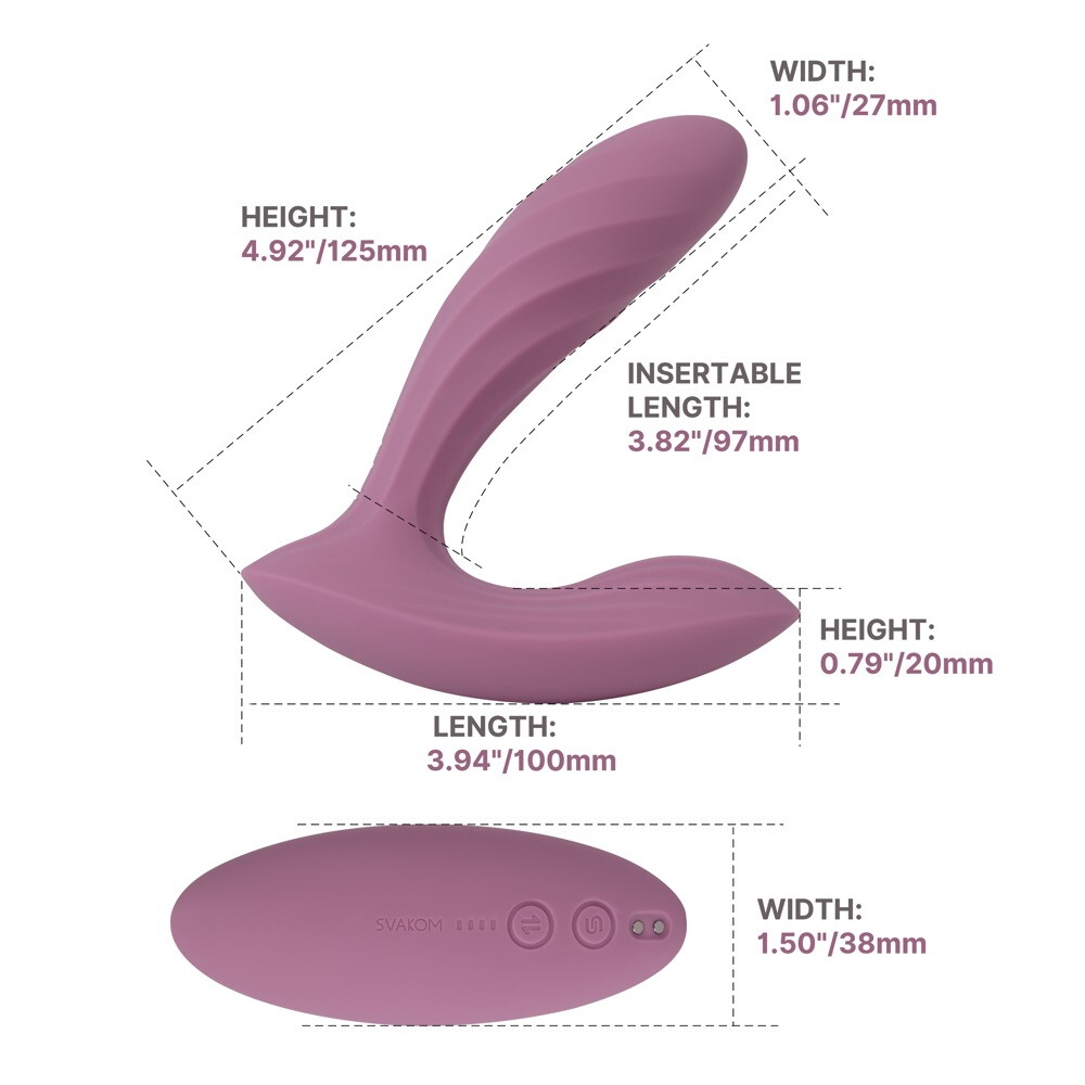 Panty-Vibrator „Erika Plus“ mit Stoß-Funktion
