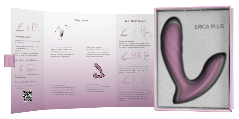 Panty-Vibrator „Erika Plus“ mit Stoß-Funktion