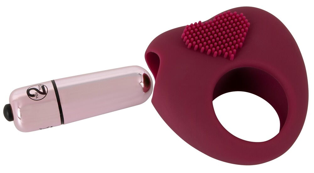 „Vibro-Penisring“ mit herausnehmbarem Vibrobullet