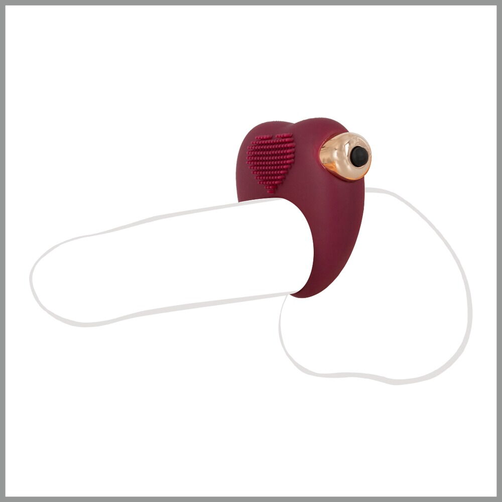 „Vibro-Penisring“ mit herausnehmbarem Vibrobullet